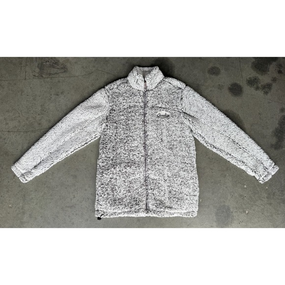 Other - Mens Sz Medium Cabin Fever by Ramatex Sherpa Fleece Full Zip‎ Sweater Gray